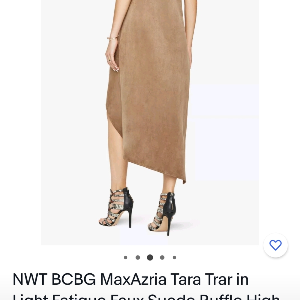 NWT BCBG MAXAZRIA Trar Light Sand Medium - Picture 5 of 10